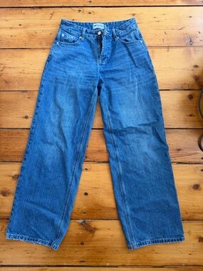 Princess Polly Serenitia Mid Blue Wash Jeans Women’s Size 2 NEW